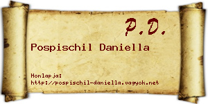 Pospischil Daniella névjegykártya